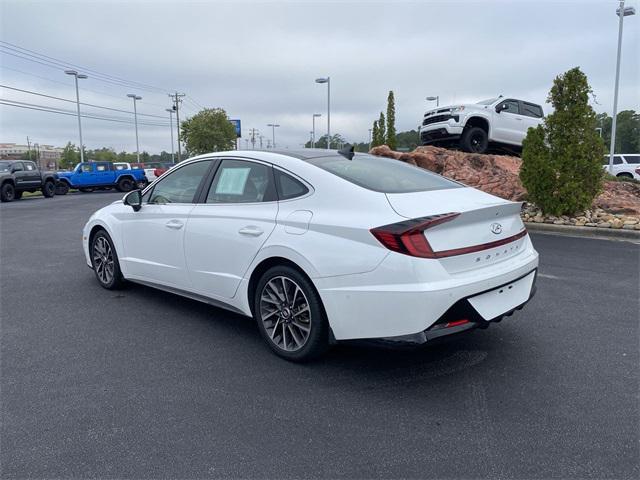 used 2021 Hyundai Sonata car, priced at $27,900