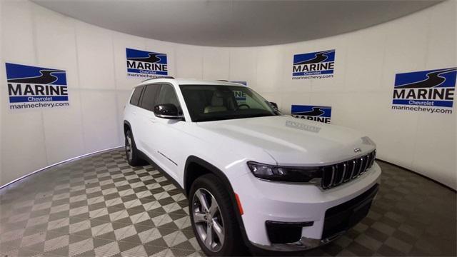 used 2021 Jeep Grand Cherokee L car, priced at $28,400