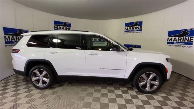 used 2021 Jeep Grand Cherokee L car, priced at $28,400