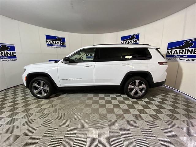 used 2021 Jeep Grand Cherokee L car, priced at $28,400