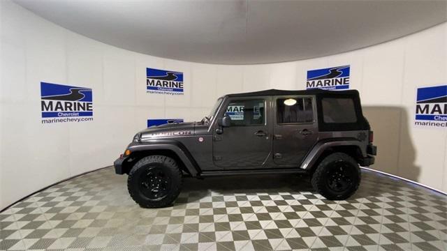 used 2017 Jeep Wrangler Unlimited car, priced at $26,900