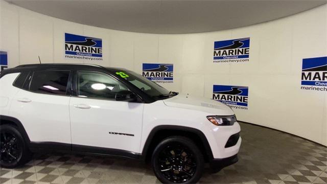 used 2023 Jeep Compass car, priced at $21,400
