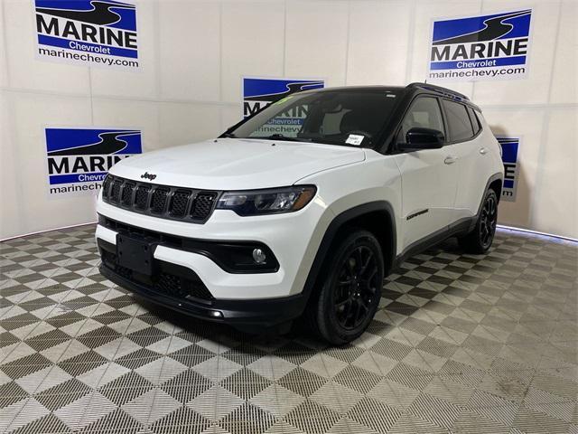 used 2023 Jeep Compass car, priced at $21,400