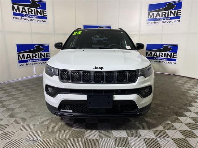 used 2023 Jeep Compass car, priced at $21,400