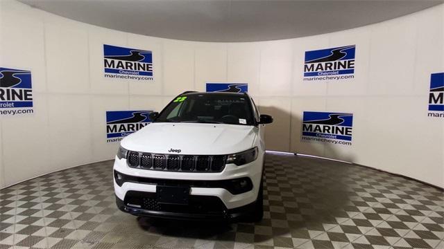 used 2023 Jeep Compass car, priced at $21,400
