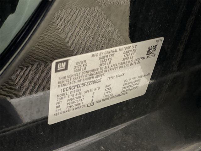 used 2015 Chevrolet Silverado 1500 car, priced at $14,900
