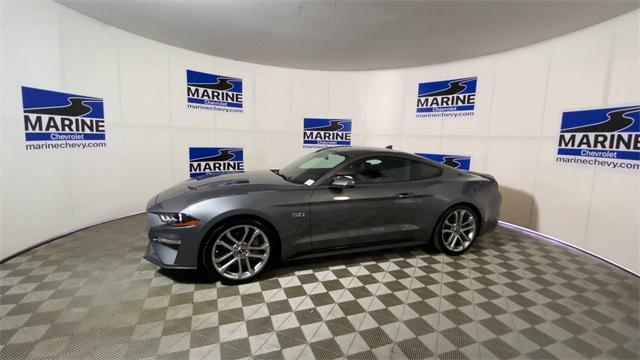used 2022 Ford Mustang car, priced at $38,900