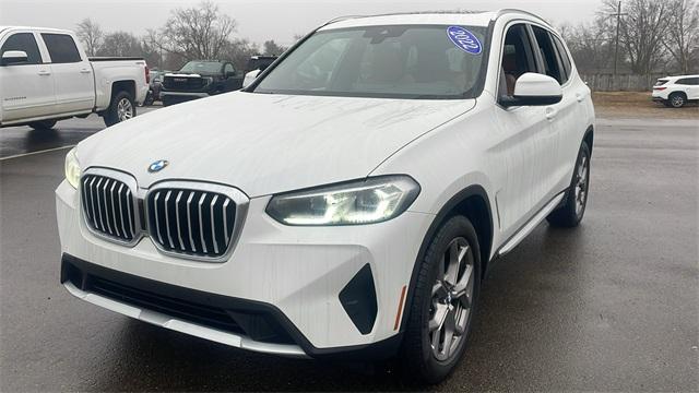 used 2022 BMW X3 car, priced at $36,500