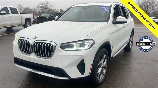 used 2022 BMW X3 car, priced at $31,900