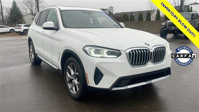 used 2022 BMW X3 car, priced at $31,900