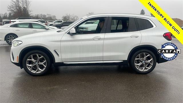 used 2022 BMW X3 car, priced at $31,900