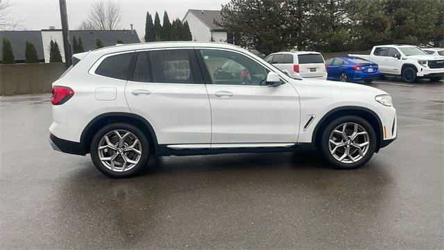 used 2022 BMW X3 car, priced at $36,500