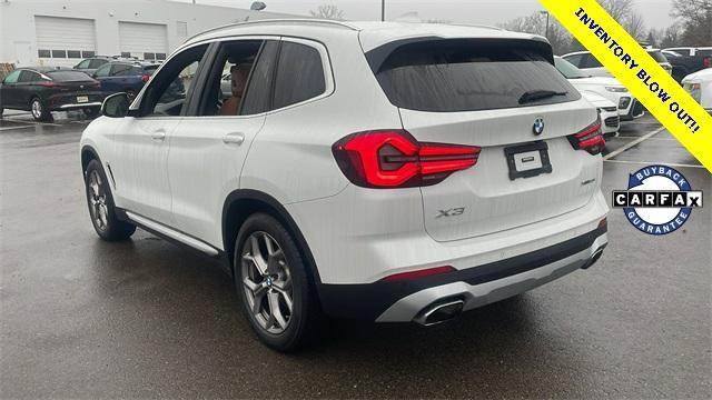 used 2022 BMW X3 car, priced at $31,900