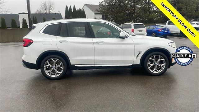 used 2022 BMW X3 car, priced at $31,900