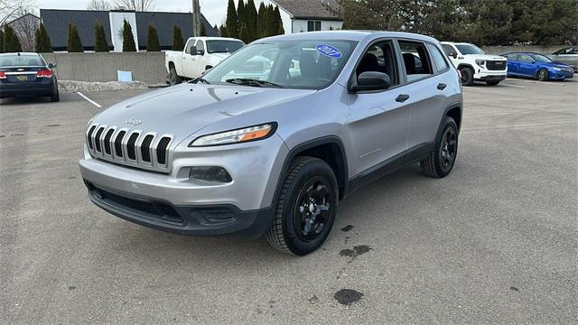 used 2017 Jeep Cherokee car, priced at $13,500