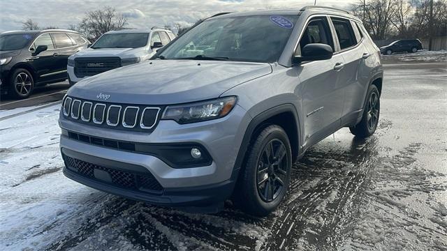 used 2022 Jeep Compass car, priced at $20,700