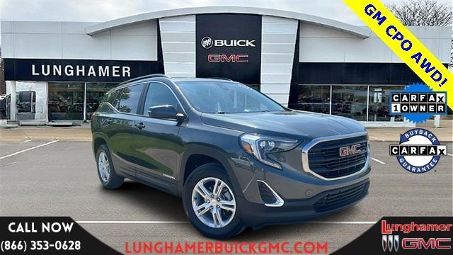 used 2021 GMC Terrain car, priced at $22,600