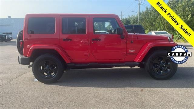 used 2015 Jeep Wrangler Unlimited car, priced at $14,800