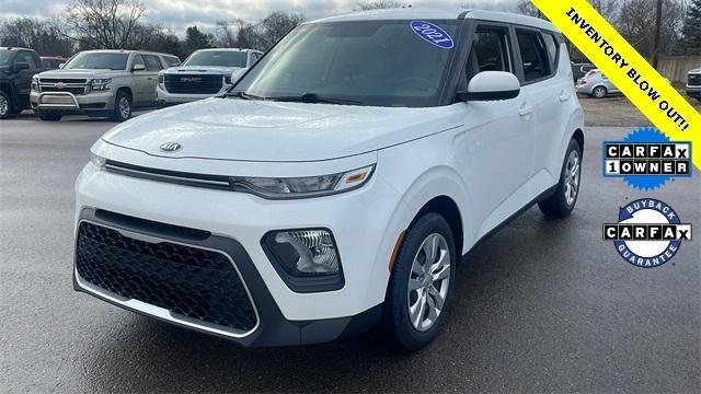 used 2021 Kia Soul car, priced at $15,100