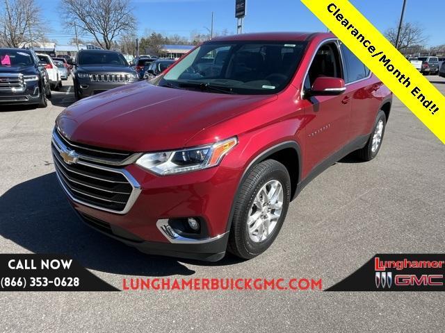used 2020 Chevrolet Traverse car, priced at $24,300