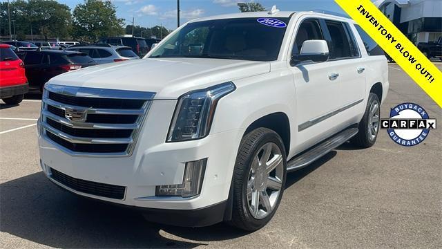 used 2017 Cadillac Escalade ESV car, priced at $23,900