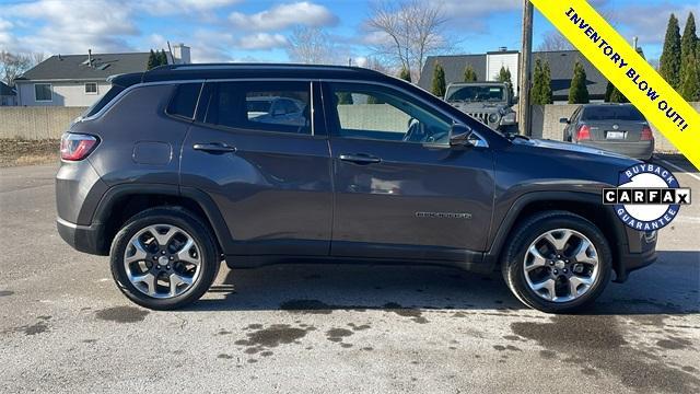 used 2020 Jeep Compass car, priced at $17,400