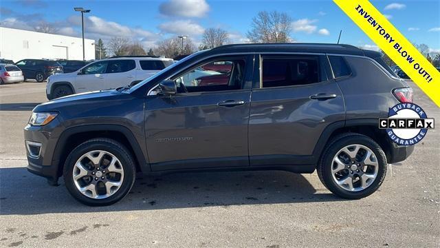 used 2020 Jeep Compass car, priced at $17,400