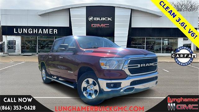 used 2020 Ram 1500 car, priced at $26,500