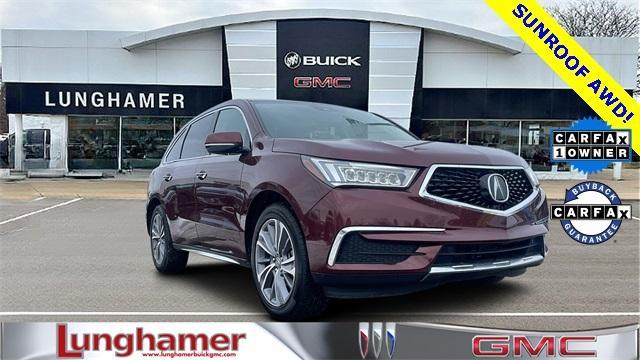 used 2018 Acura MDX car, priced at $21,100