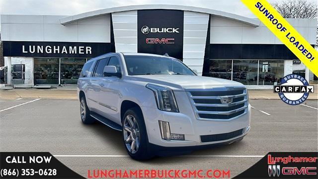 used 2017 Cadillac Escalade ESV car, priced at $26,900