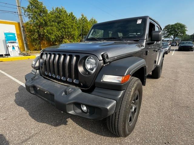 used 2021 Jeep Wrangler Unlimited car, priced at $28,912