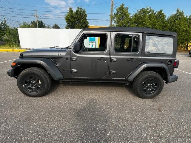 used 2021 Jeep Wrangler Unlimited car, priced at $28,912