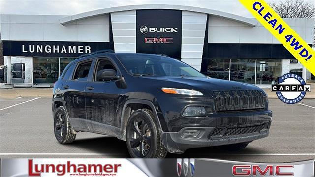 used 2016 Jeep Cherokee car, priced at $13,300