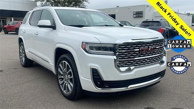 used 2021 GMC Acadia car, priced at $27,900