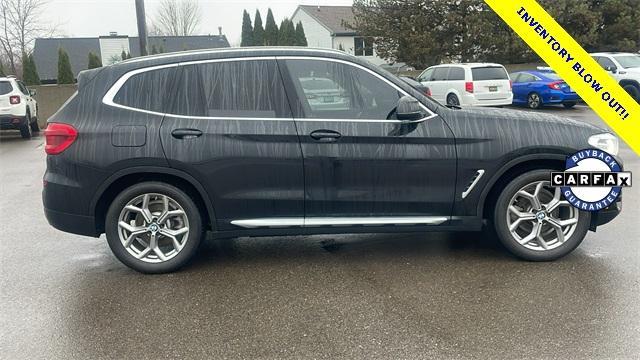 used 2020 BMW X3 car, priced at $23,900