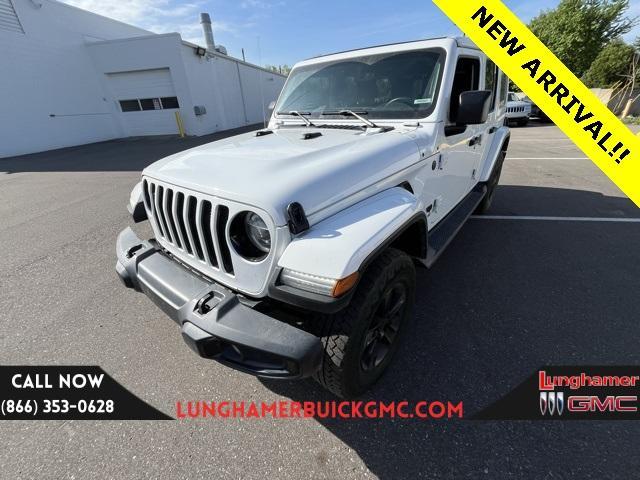 used 2021 Jeep Wrangler Unlimited car, priced at $37,400