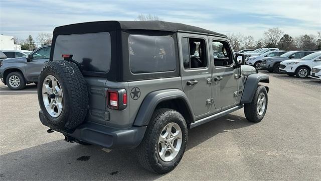 used 2021 Jeep Wrangler Unlimited car, priced at $23,900