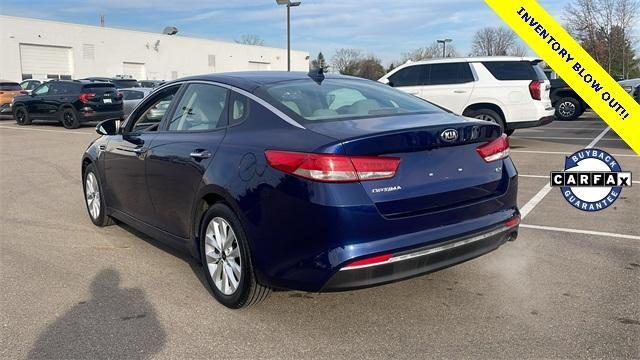 used 2016 Kia Optima car, priced at $9,200