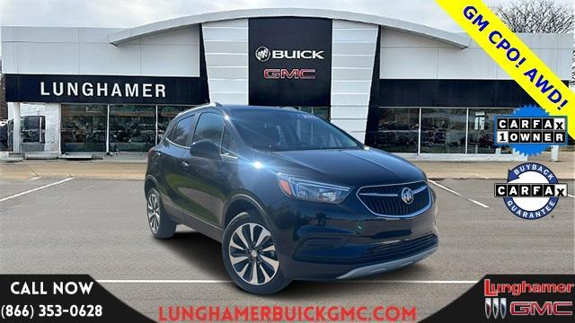 used 2022 Buick Encore car, priced at $19,200