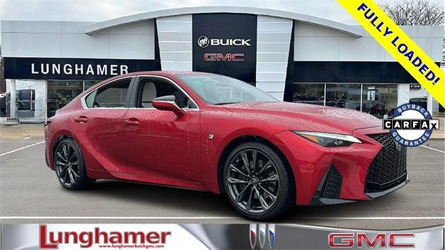 used 2021 Lexus IS 350 car, priced at $39,900