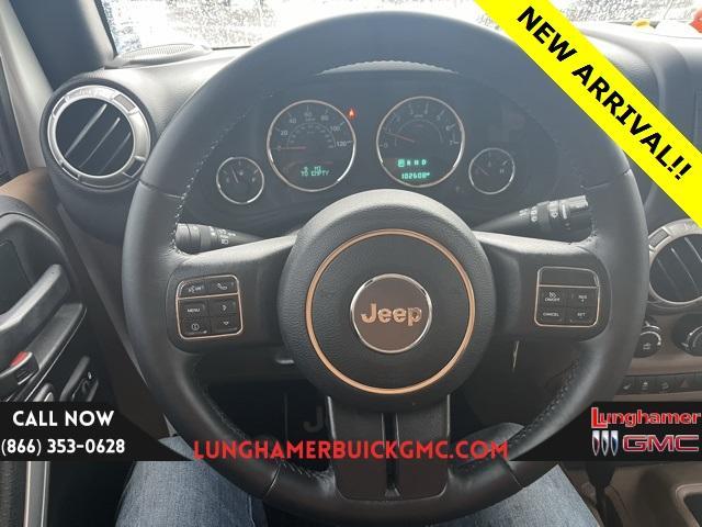 used 2017 Jeep Wrangler Unlimited car, priced at $22,600
