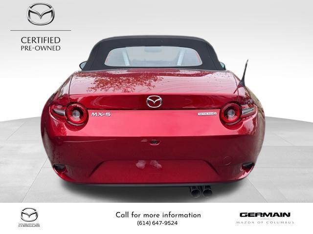 used 2024 Mazda MX-5 Miata car, priced at $29,645