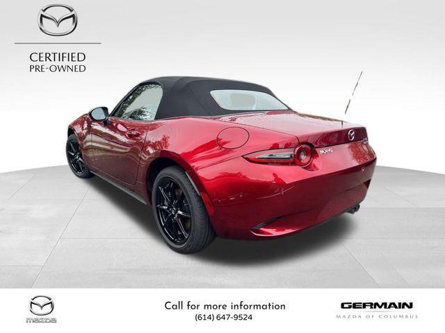 used 2024 Mazda MX-5 Miata car, priced at $29,645