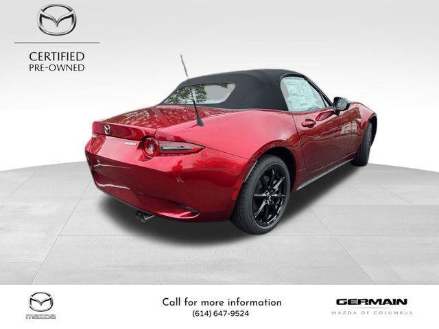 used 2024 Mazda MX-5 Miata car, priced at $29,645