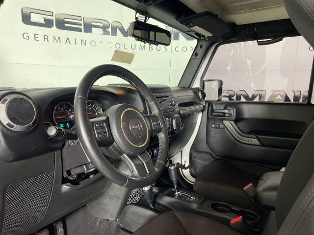 used 2015 Jeep Wrangler Unlimited car, priced at $16,509