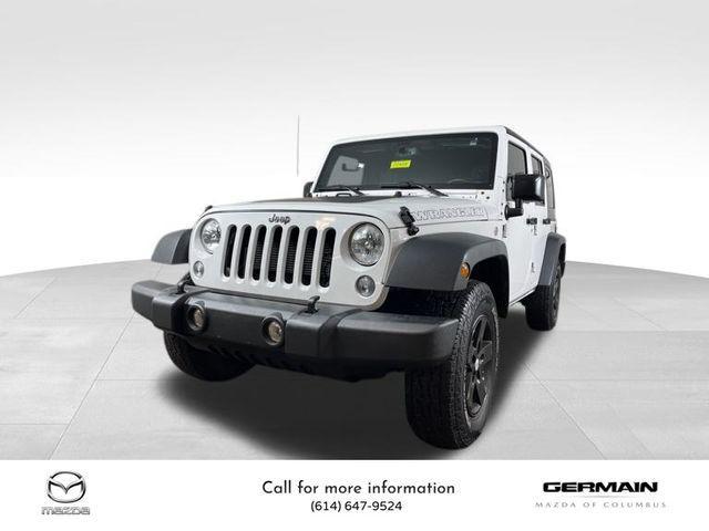 used 2015 Jeep Wrangler Unlimited car, priced at $16,509