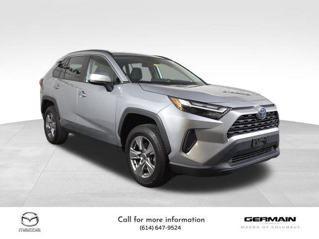 used 2022 Toyota RAV4 Hybrid car, priced at $27,495
