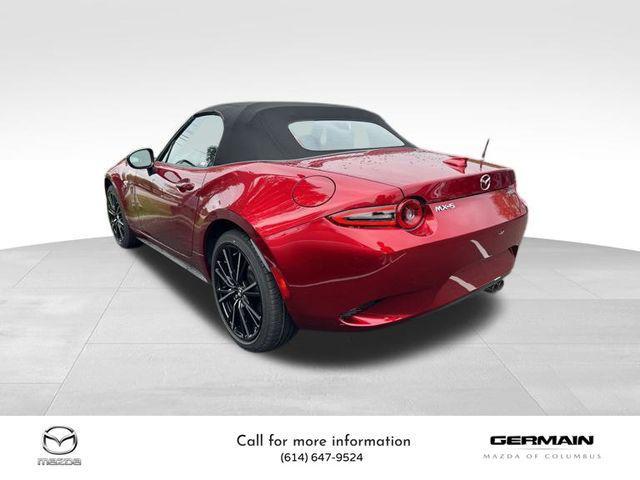 new 2024 Mazda MX-5 Miata car, priced at $37,120