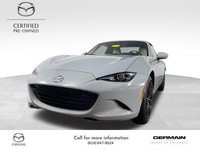 used 2024 Mazda MX-5 Miata RF car, priced at $34,452