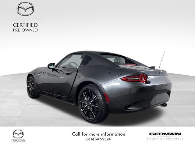 used 2024 Mazda MX-5 Miata RF car, priced at $35,107